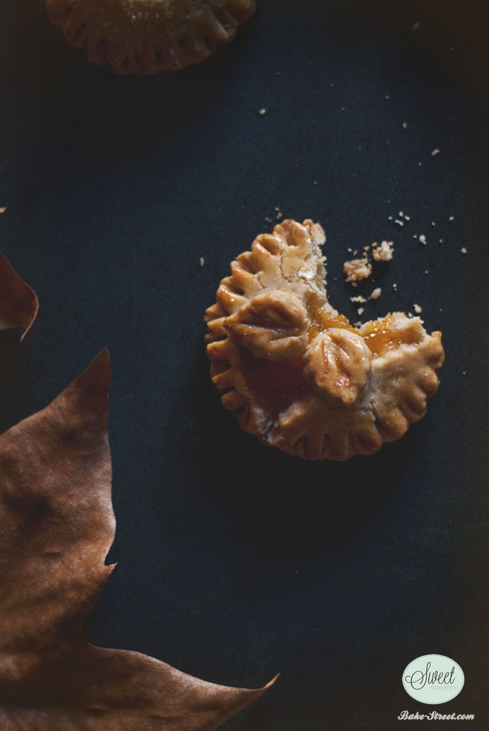 Linzer Pies de calabaza y crema de castañas